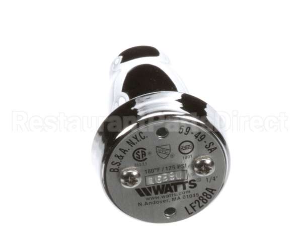 2932-8000 Fisher Vacuum Breaker A 1/4 Eco