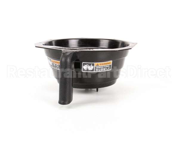 29351.0001 Bunn Funnel W/Decals, Wide-Black