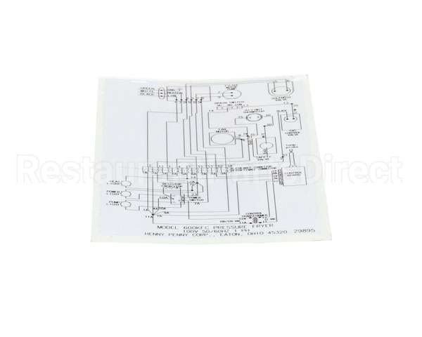 29895 Henny Penny Diag-100/50/60/1 600Kfc S