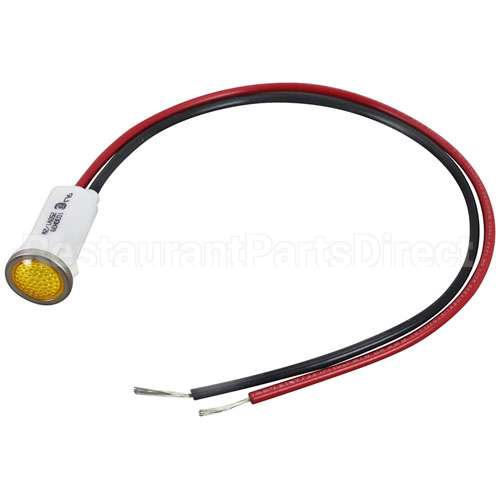 2J-30378 Compatible Wells Signal Light 1/2" Amber 250V