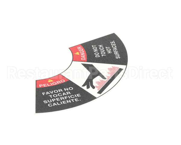 2M-12-WB-0053 Star Label Caution Hot