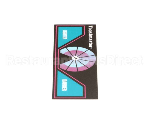 2M-39413 Star Nameplate,Toaster Control 2S