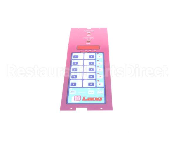 2M-60301-42 Lang Label-Pnl/Touchpad,Purple