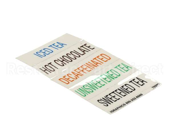 2M-70592 Bloomfield Label Designation (Set)