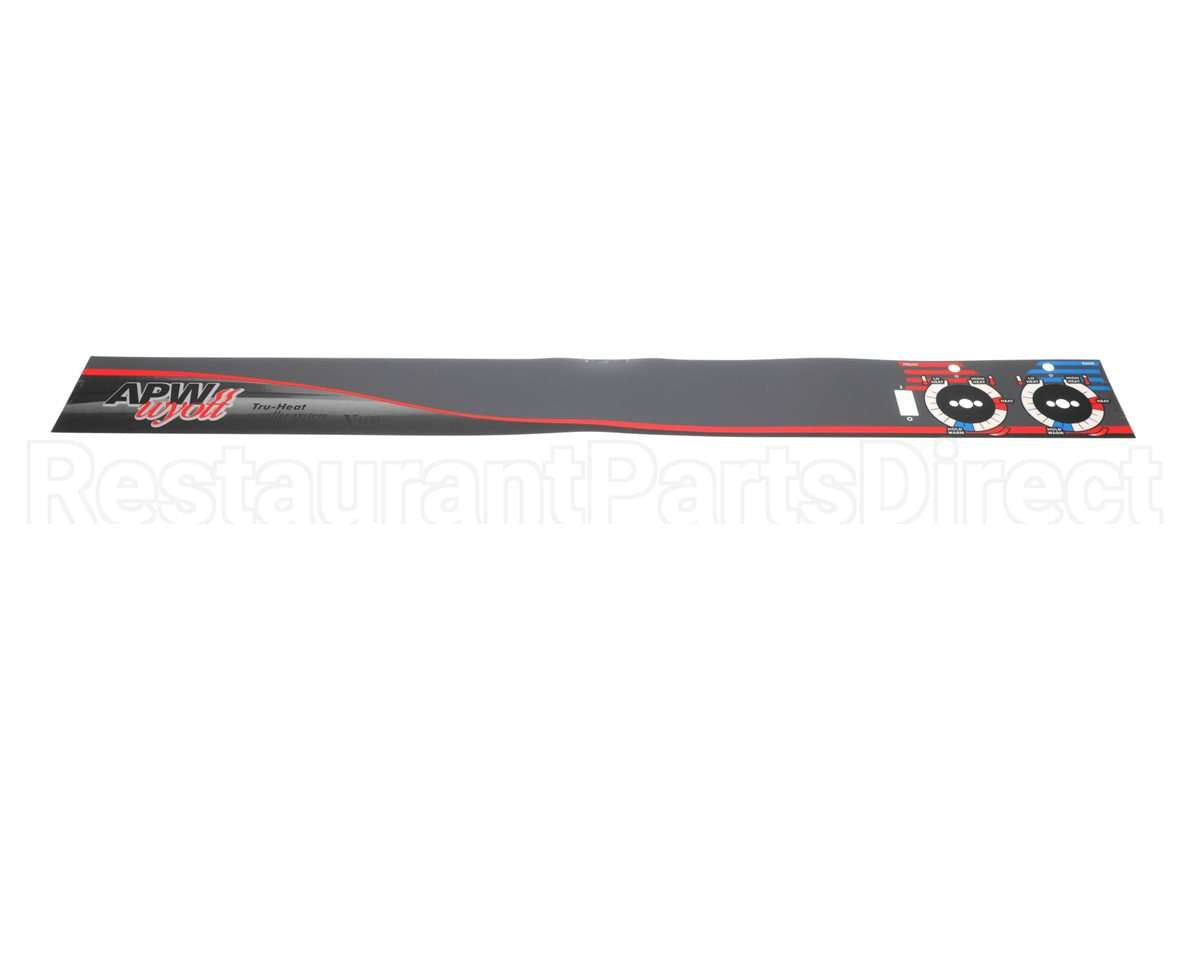 2M-8816555 Apw Wyott Decal, Hr-75 Wide 7/11