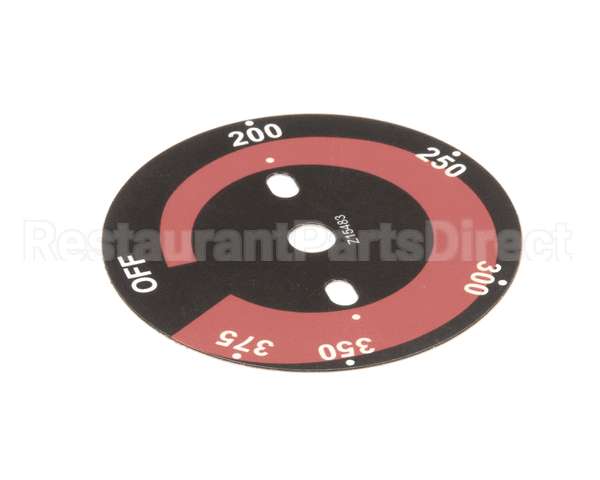 2M-Z15483 Star Label, Knob Elec. Fryer