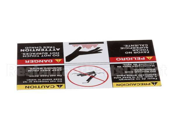 2M-Z2620 Star Label Caution,Bi-Lingual