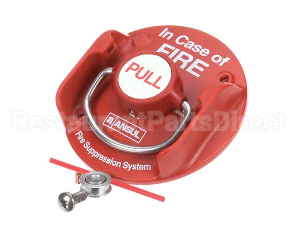 2O-308131 Wells Remote Pull Station Red
