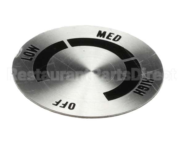 2R-70702-07 Lang Dial Plt 3-Heat Switch