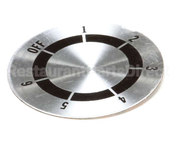 2R-70702-34 Lang Dial Plt 6-Heat Switch