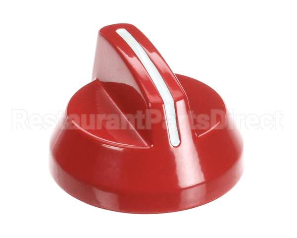 2R-W498-2 Star Knob-Red Metal-Insert.188