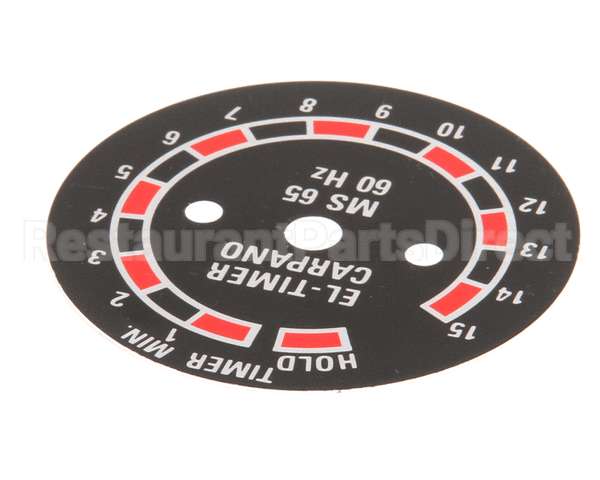 30-190 Varimixer 15 Minute Timer (Metal) Scale Carpano.