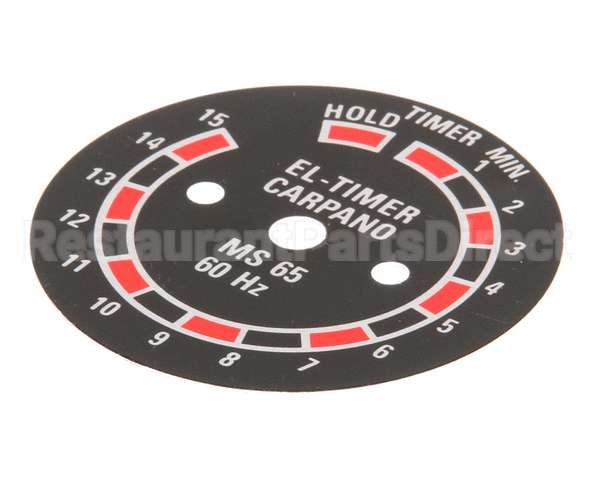 30-190 Varimixer 15 Minute Timer (Metal) Scale Carpano.