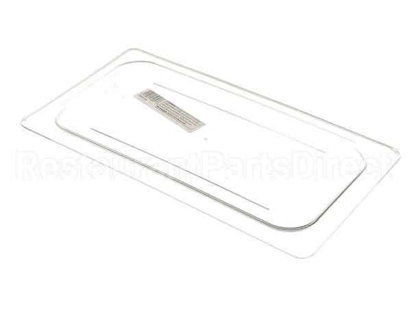 30CWC-135 Cambro Lid, Flat 1/3 Food Pan, Clear