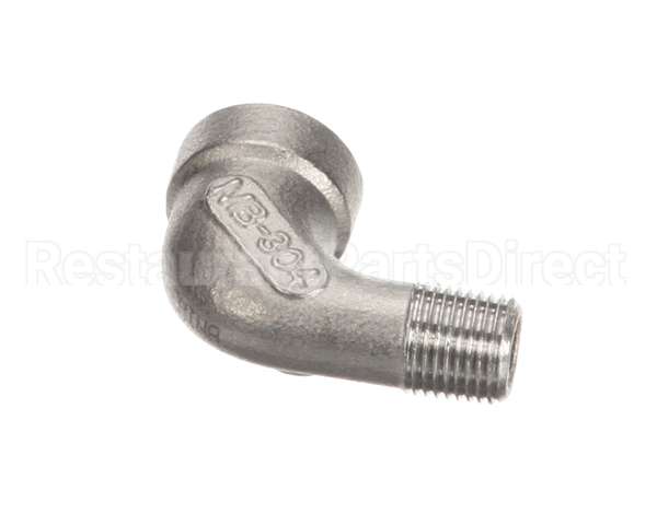31-0182 Nu-Vu Elbow,S/S,304,90,1/8,Street
