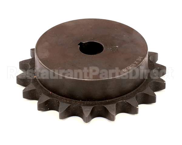 312829 Duke Sprocket,60Bs18 3/4Bore W/Keyway &2 Set