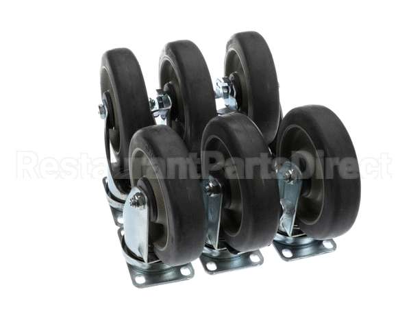 315412 Tri-Star Manufacturing Kit;6 Range Plate Casters 3W