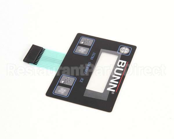 32126.1004 Bunn Kit, Membrane Switch Ultra-2 Black