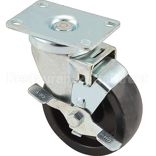 3234180 Compatible Delfield Caster, 4, Plate, Swvl, Brk