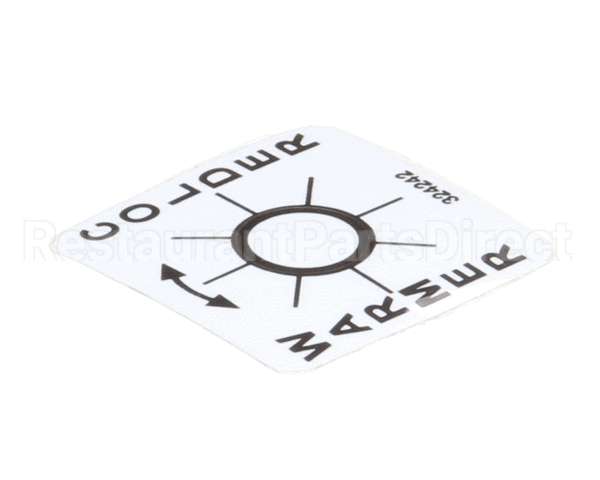 324242 Stoelting Decal Temp Adjustment