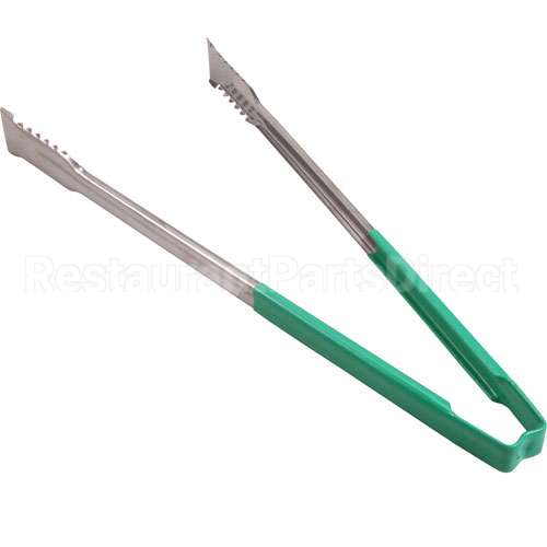 32613 Compatible Edlund Tong Green/Ss 16In Flat Grip