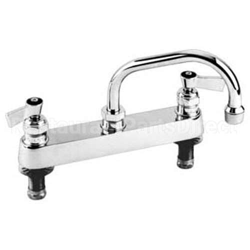 3314 Compatible Fisher Faucet, 8"Dk, Leadfree, Ss, 14"Sp
