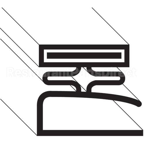 341-04507-03 Compatible Kairak Door Gasket 21 1/2" X 29 1/2"
