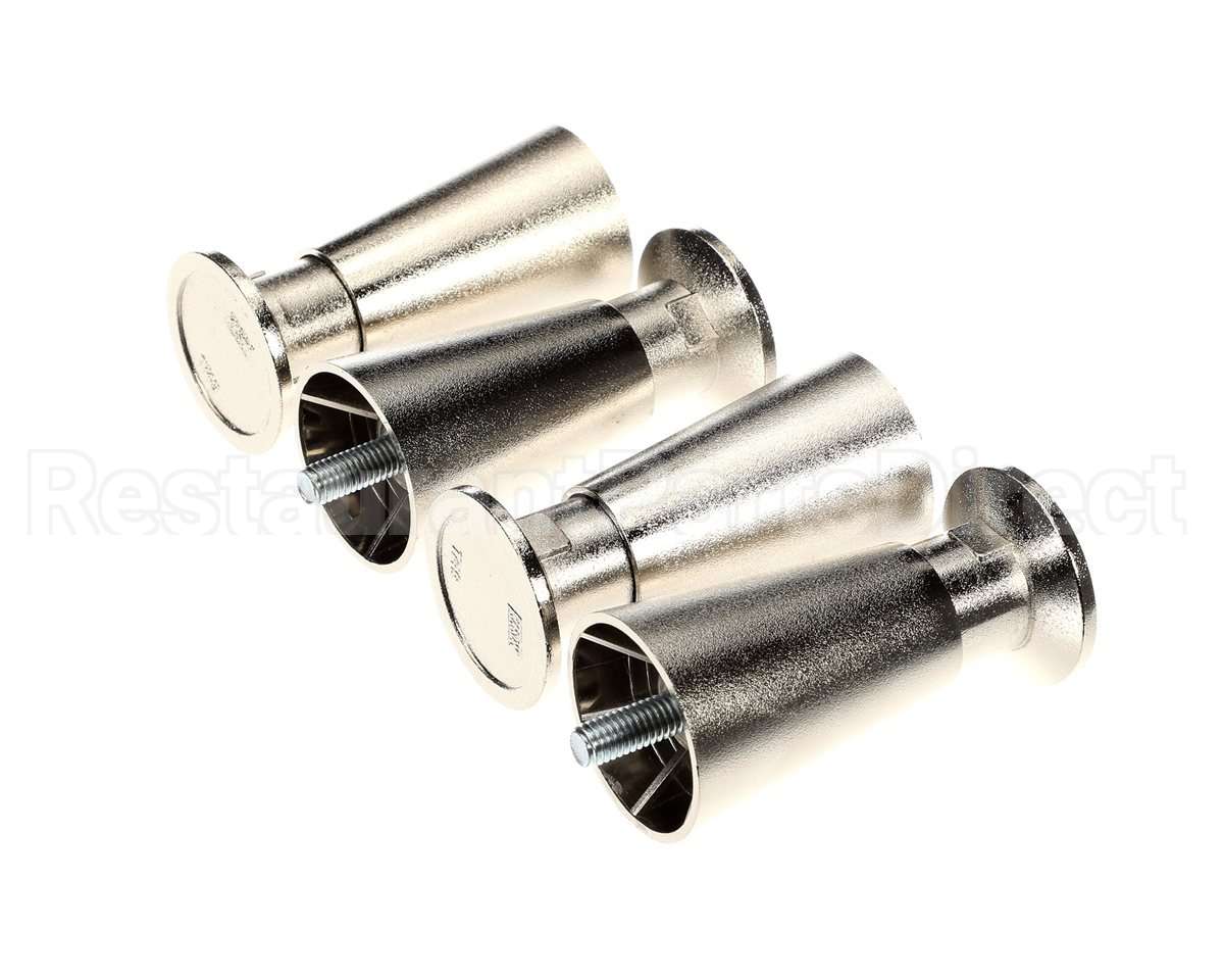 355-00054 Grindmaster Cecilware Legs 4" Adj 2" Dia Set Of 4 ()