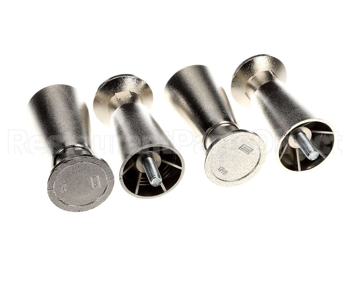 355-00054 Grindmaster Cecilware Legs 4" Adj 2" Dia Set Of 4 ()