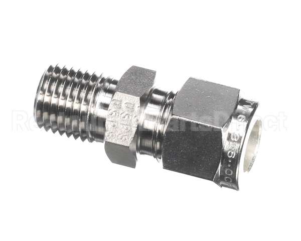 359-00233 Grindmaster Cecilware Adapter 3/8"Comp X 1/4"Mpt Ss