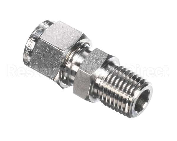 359-00233 Grindmaster Cecilware Adapter 3/8"Comp X 1/4"Mpt Ss