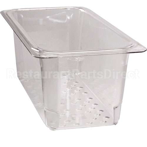 35CLRCW(135) Compatible Cambro Colander Food Pan 1/3X5 Clear