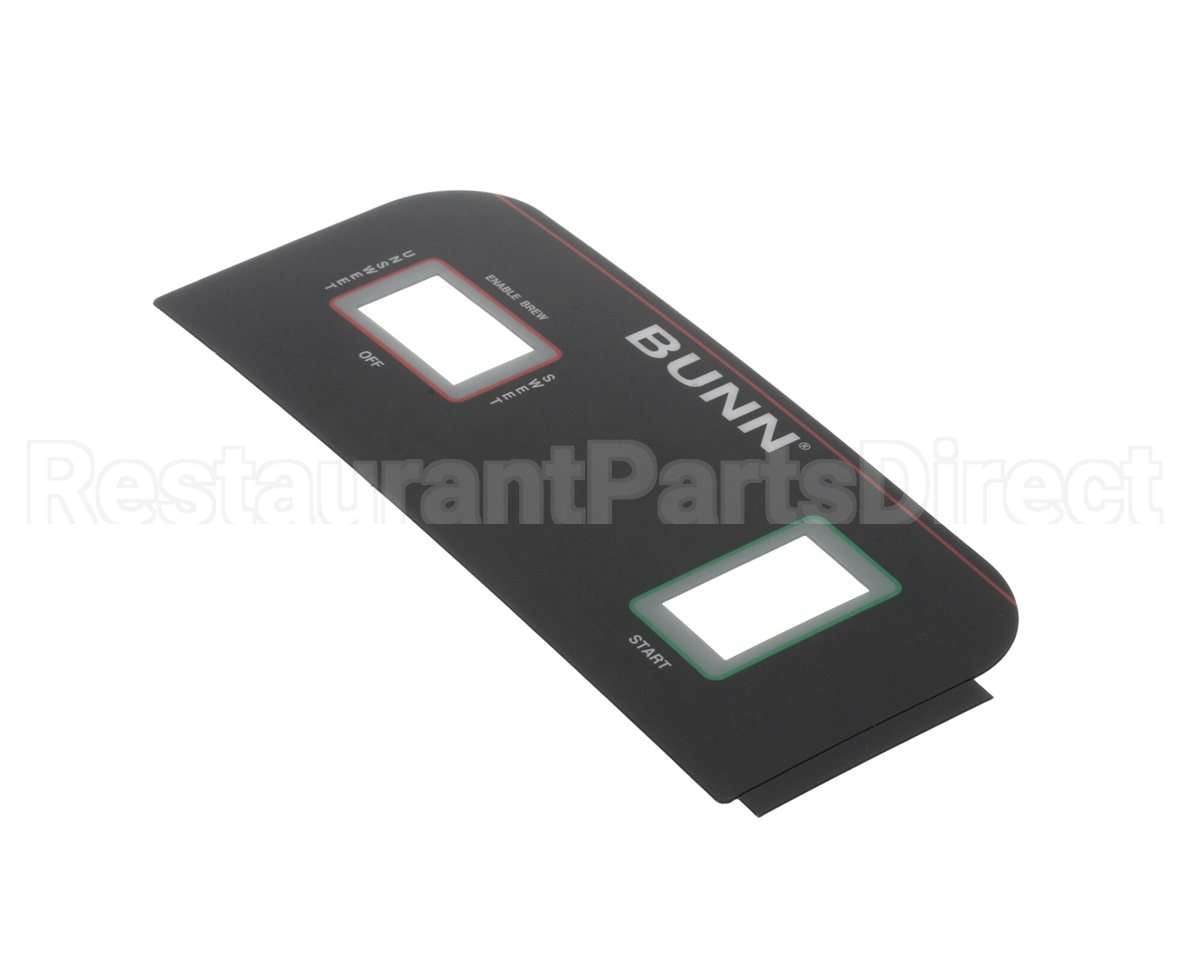 36590.0002 Bunn Decal, Cont Panel W/Sweetner