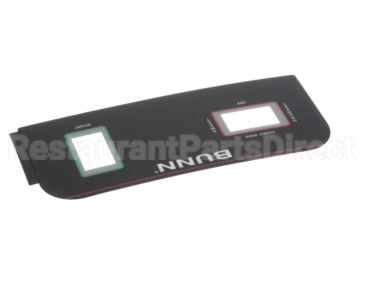 36590.0002 Bunn Decal, Cont Panel W/Sweetner