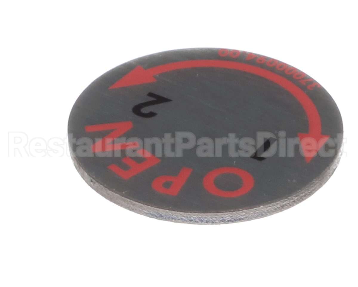 37000094 Blodgett Cap,Door Handle Steel Look