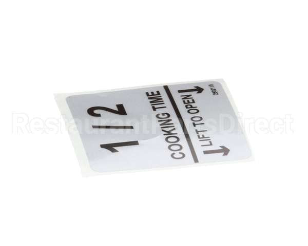 370032 Lincoln Label 1/2 Cooktime