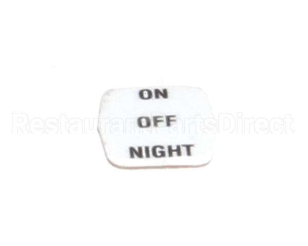 37193.0000 Bunn Decal, On/Off/Night Imix