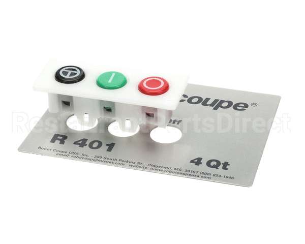 39110 Robot Coupe Switch Panel R401Us Assembly