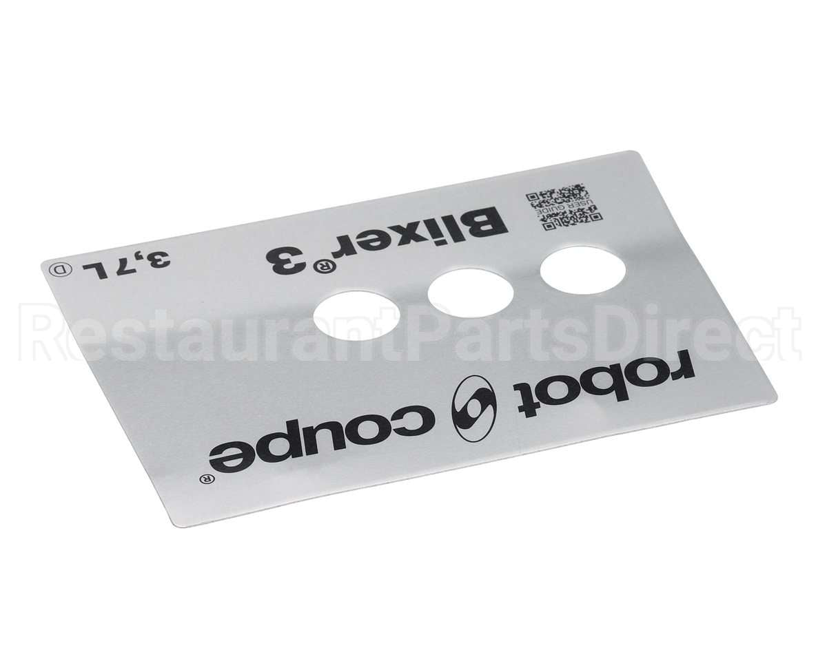 39784 Robot Coupe Front Plate Assembly Blixer3D