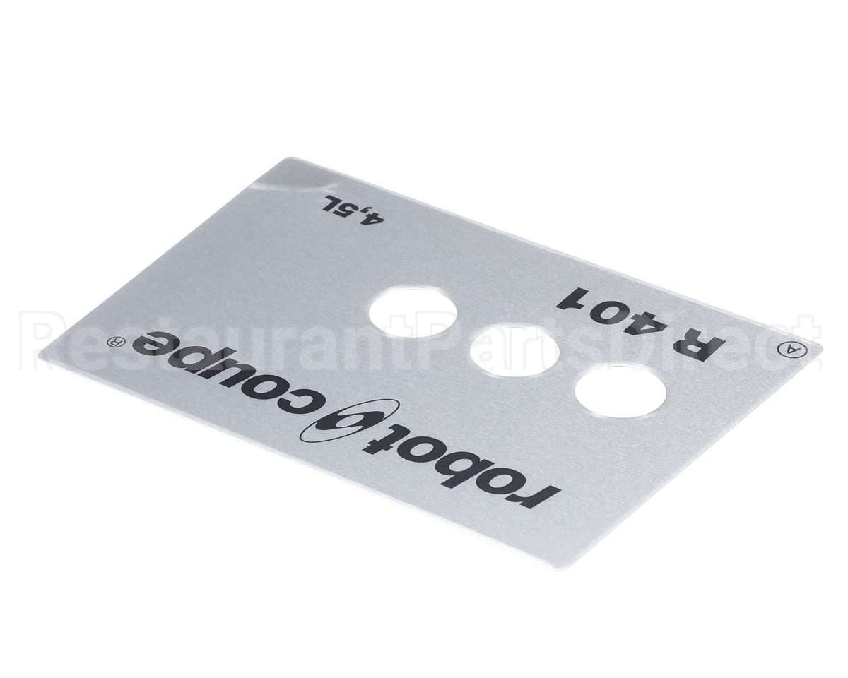 39803 Robot Coupe Front Plate R401 Series A
