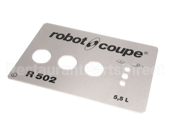 39818 Robot Coupe Front Plate Assembly R502E