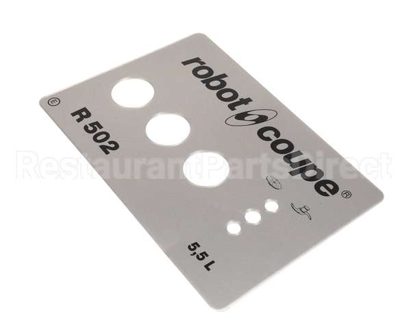 39818 Robot Coupe Front Plate Assembly R502E