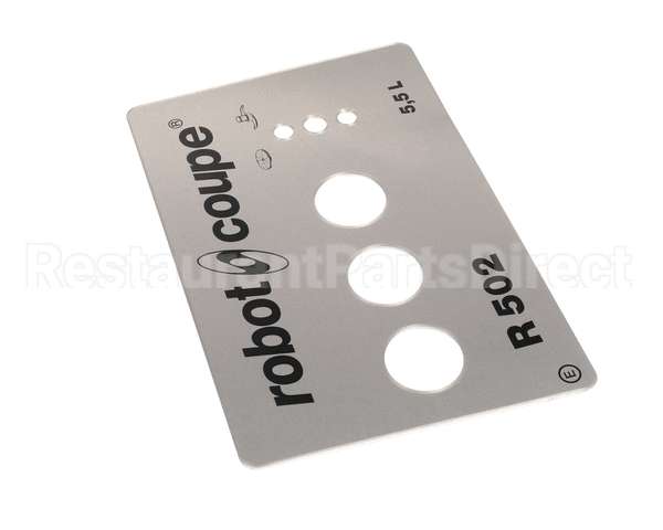 39818 Robot Coupe Front Plate Assembly R502E