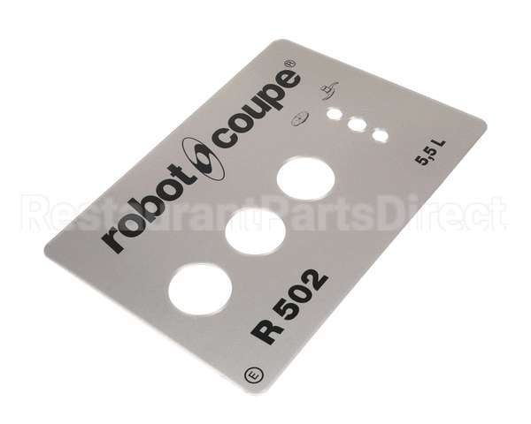 39818 Robot Coupe Front Plate Assembly R502E