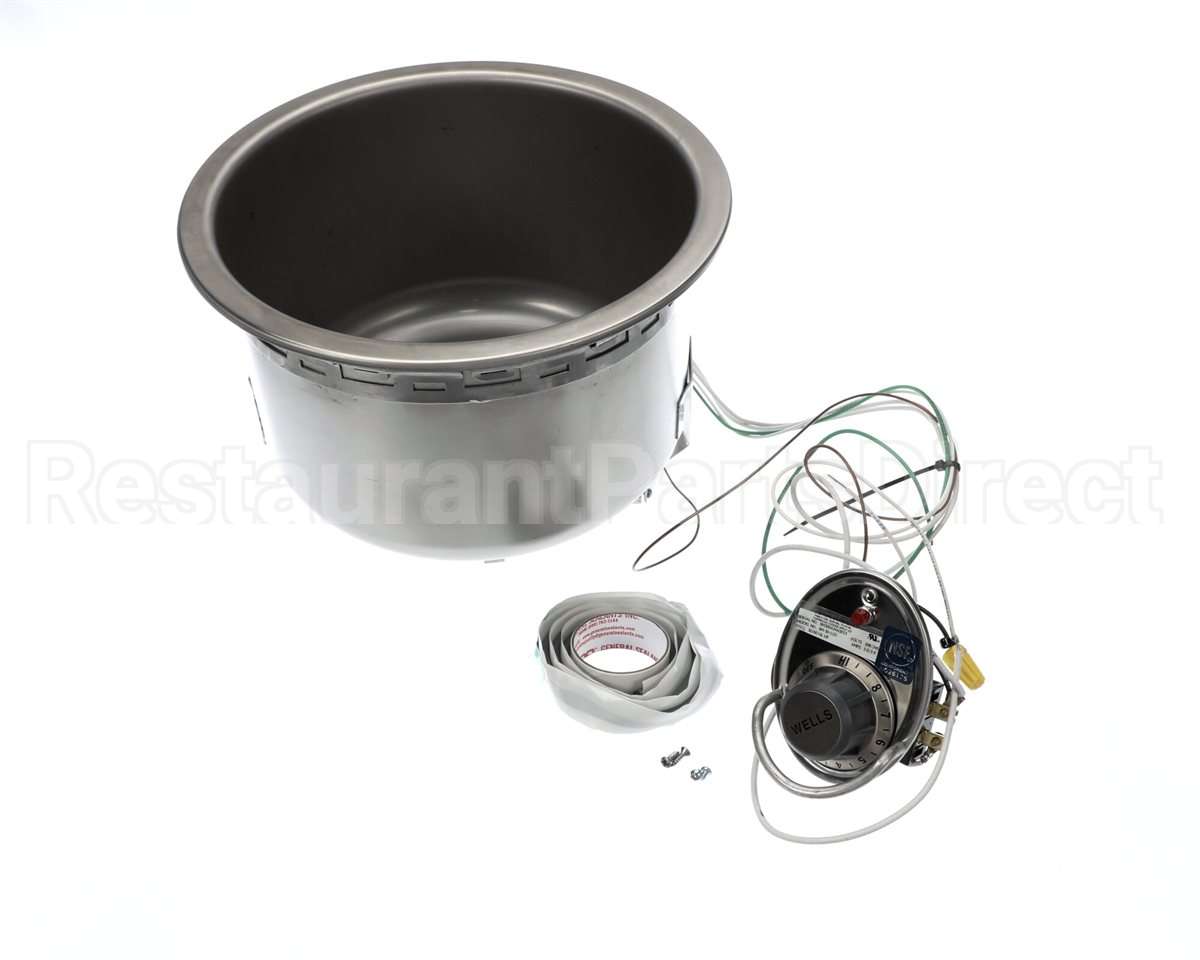 3P-SM5011DS Apw Wyott 11 Quart Round Warmer, T-Stat W/ Drain