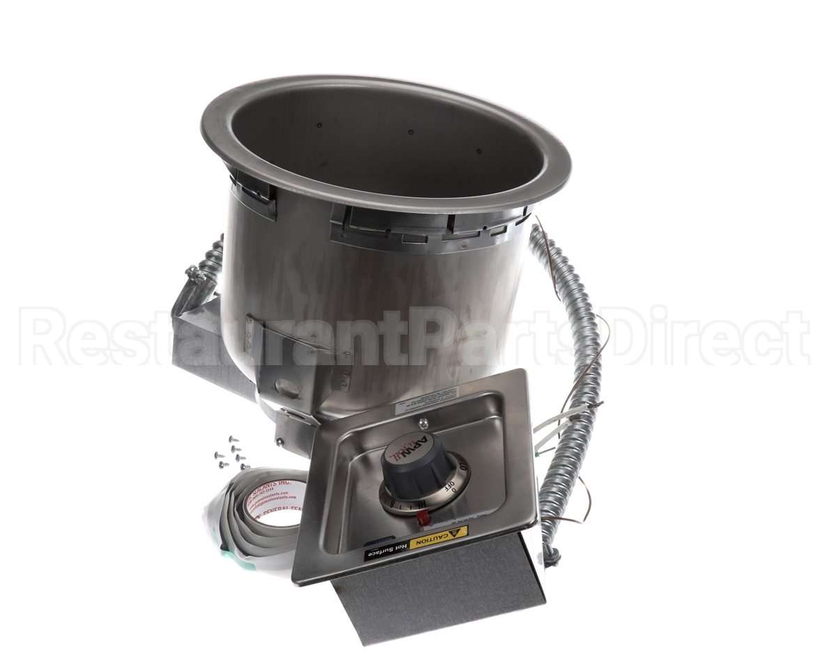 3P-SM507ULS-120 Apw Wyott Round Warmer Top Mount 7 Quart