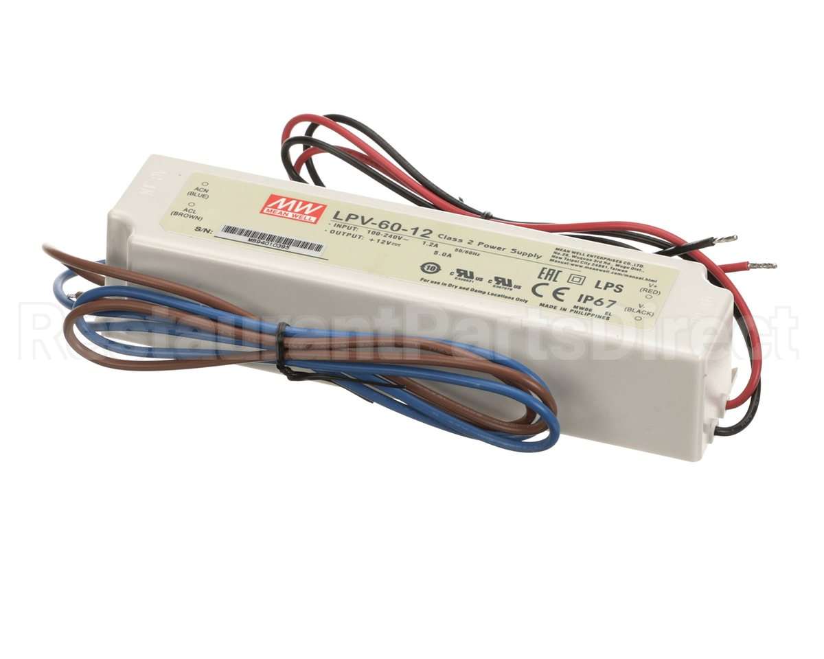 4-700 Continental Refrigeration Power Supply (Vac>Dc) 100-240Vac>>12Vdc,