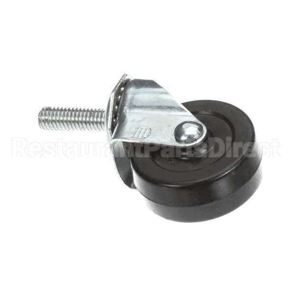 4009 Compatible Imperial 2In X 1In Swivel Rubber Caster 3/8In-16X