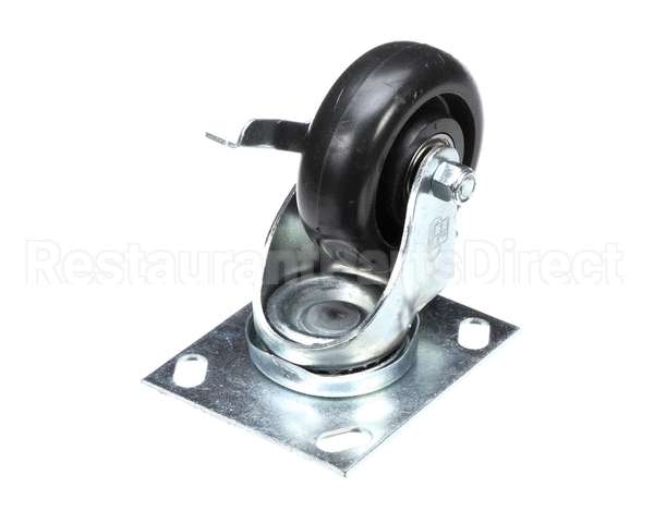 401-492B Beverage Air Caster 3 1/2 W/Brake Plate