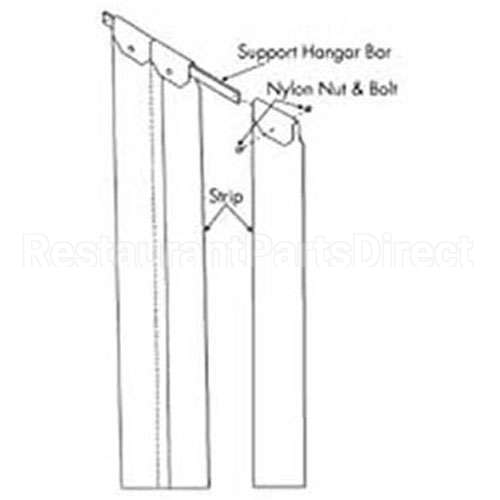 401SC6063884 Compatible Kason Kason - 401Sc6063884 Curtain, Strip